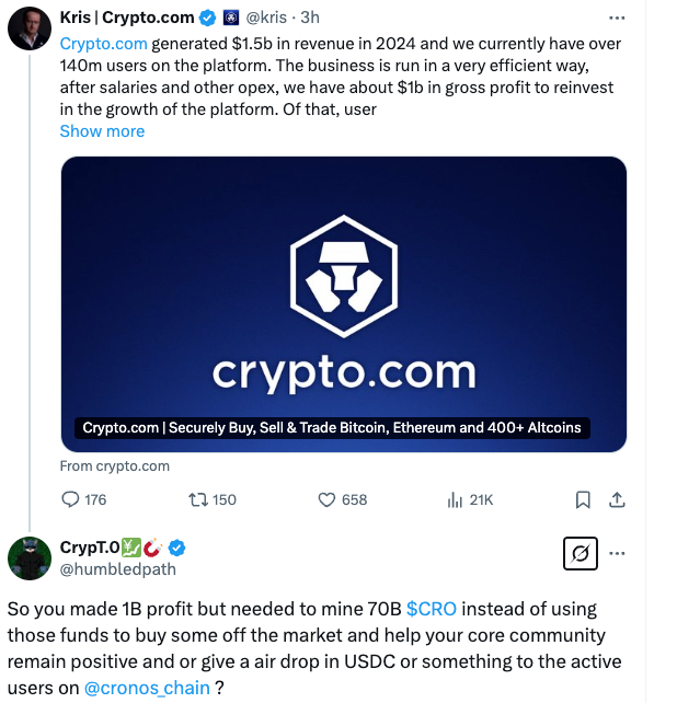 Crypto.com Token Burn